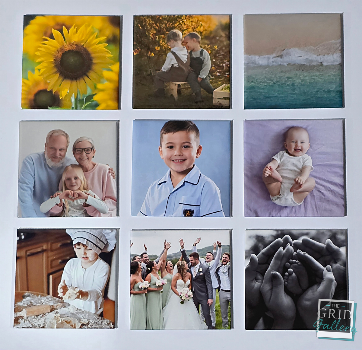 2.5" Square Personalised Photo Magnet
