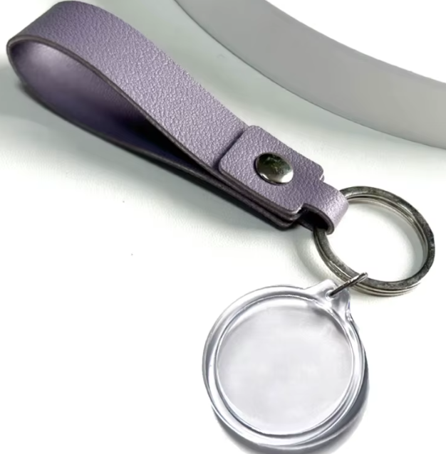 32mm Double-Sided Personalised Photo Keyring