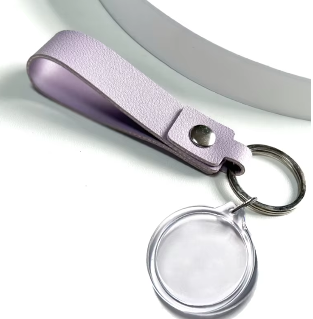 32mm Double-Sided Personalised Photo Keyring