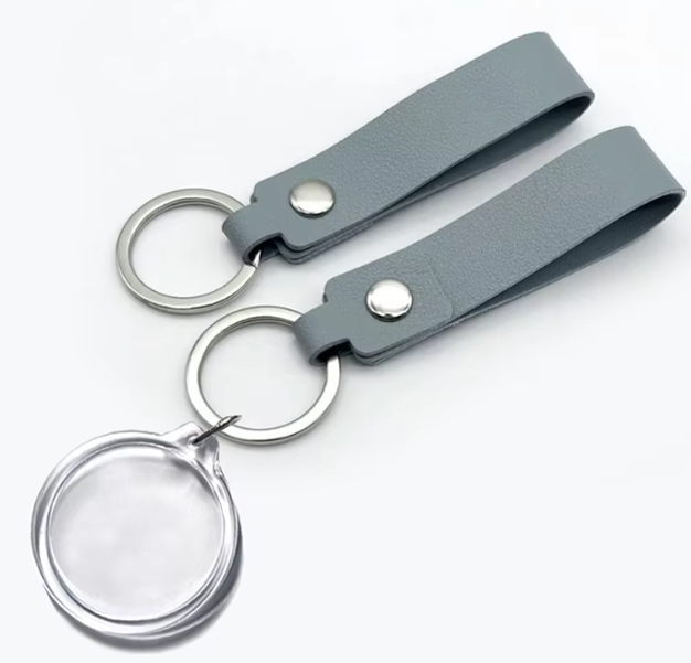 32mm Double-Sided Personalised Photo Keyring