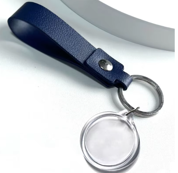 32mm Double-Sided Personalised Photo Keyring