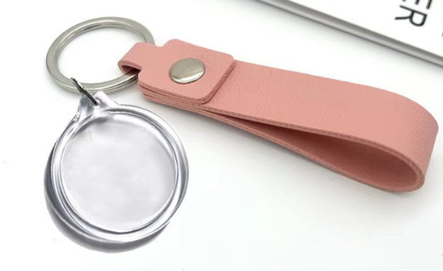 32mm Double-Sided Personalised Photo Keyring