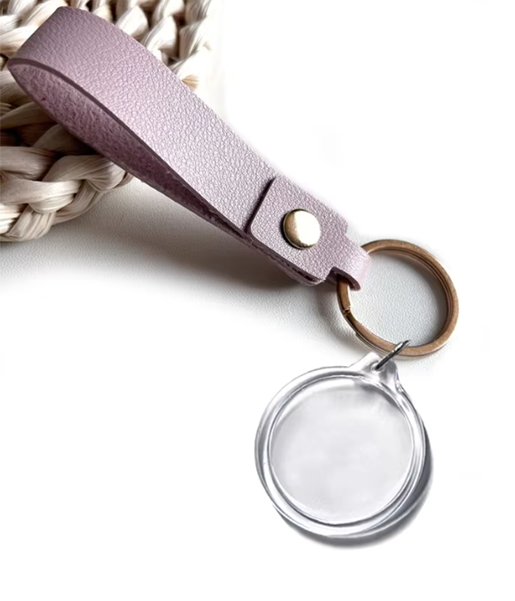 32mm Double-Sided Personalised Photo Keyring