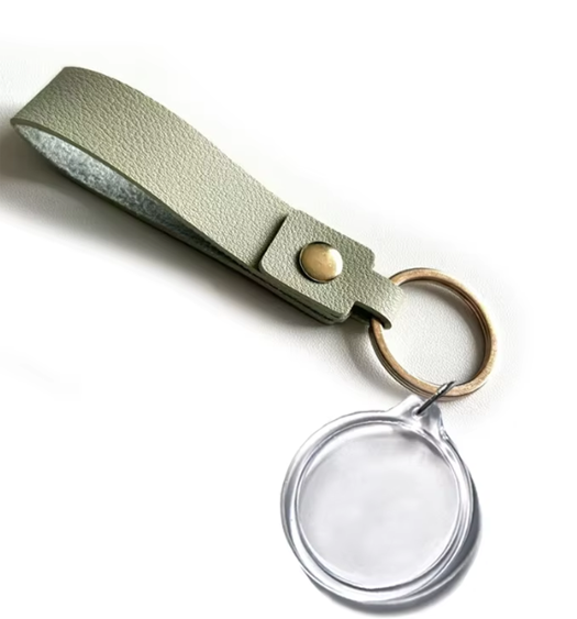 32mm Double-Sided Personalised Photo Keyring