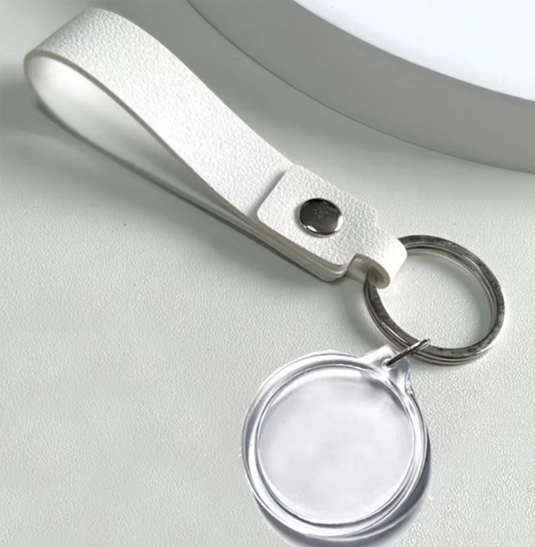 32mm Double-Sided Personalised Photo Keyring